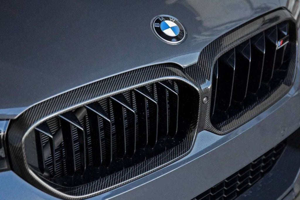 2021-2023 BMW 5 Series (G30) & M5 LCI (F90) Pre-Preg Carbon Fiber Grille Surround | Trevora