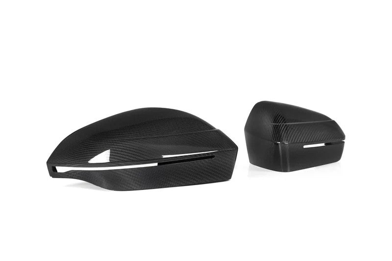 2024+ BMW 5 Series (G60/G61) & X3 (G45) Pre-Preg Carbon Fiber Mirror Covers | Trevora