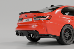 2021+ BMW M3 (G80) PR-1 Pre-Preg Carbon Fiber Rear Trunk Spoiler | Trevora