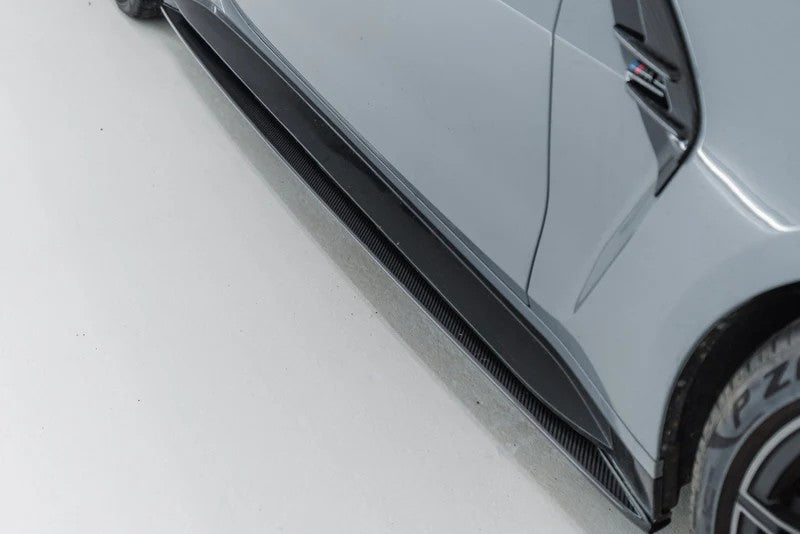 2021+ BMW M4 (G82/G83) PR-1 Pre-Preg Carbon Fiber Side Skirts | Trevora
