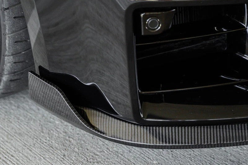 2023+ BMW M2 (G87) TR87 Pre-Preg Carbon Fiber Front Splitter with Winglets | Trevora