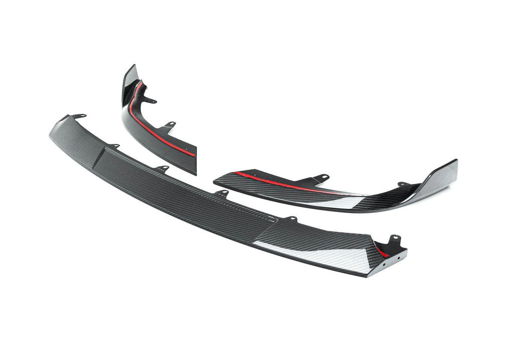 2023+ BMW M2 (G87) TR87 Pre-Preg Carbon Fiber Front Splitter with Winglets | Trevora
