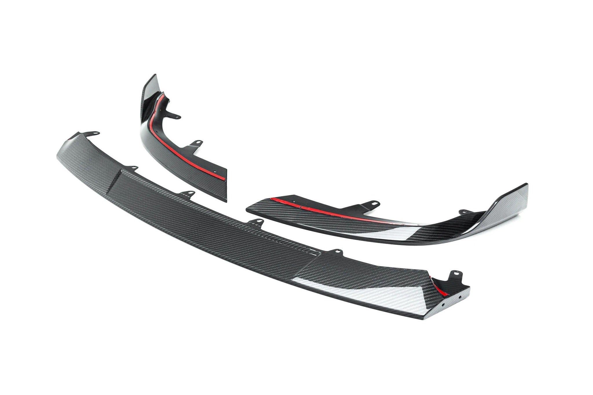 2023+ BMW M2 (G87) TR87 Pre-Preg Carbon Fiber Front Splitter with Winglets | Trevora