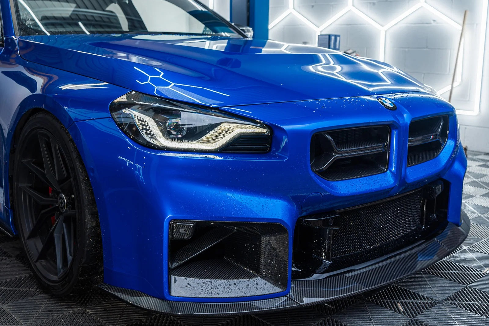 2023+ BMW M2 (G87) TR87 Pre-Preg Carbon Fiber Flat Front Splitter | Trevora