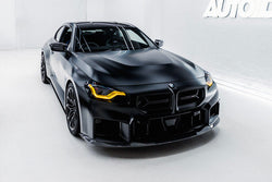 2023+ BMW M2 (G87) TR87 Pre-Preg Carbon Fiber Flat Front Splitter | Trevora