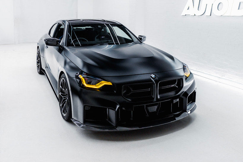2023+ BMW M2 (G87) TR87 Pre-Preg Carbon Fiber Flat Front Splitter | Trevora
