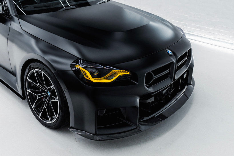 2023+ BMW M2 (G87) TR87 Pre-Preg Carbon Fiber Flat Front Splitter | Trevora