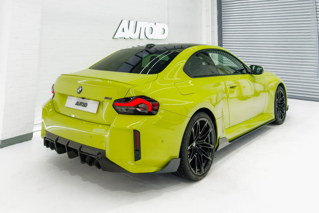 2023+ BMW M2 (G87) TR87 Pre-Preg Carbon Fiber Rear Bumper Winglet Set | Trevora