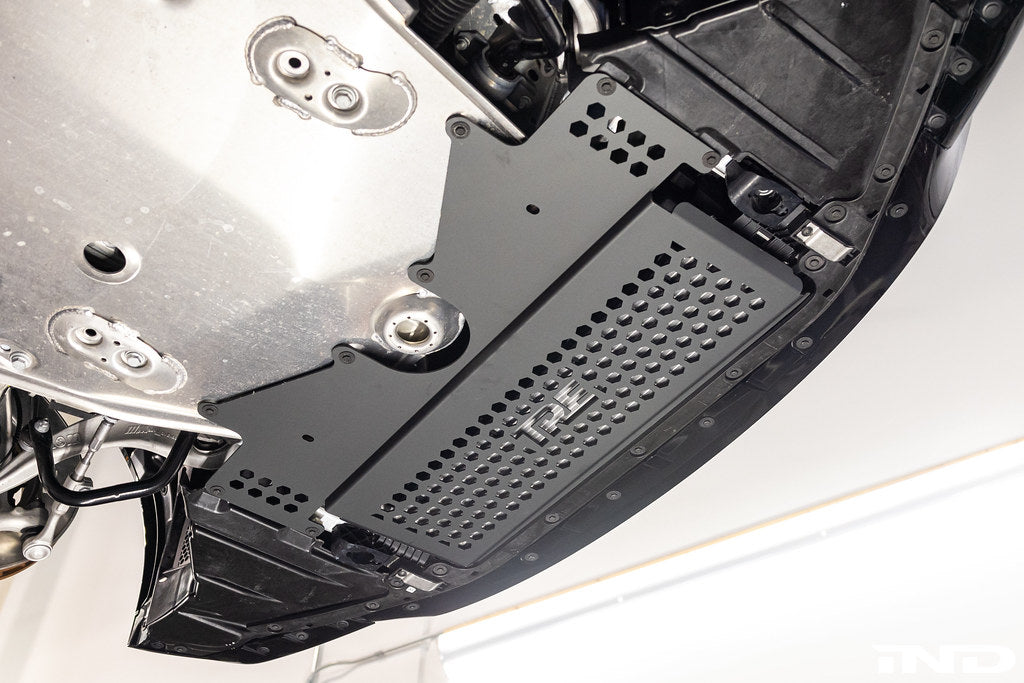 2023+ BMW M2 (G87) & M3 (G80) & M4 (G82/G83) Aluminum Skid Plate and Arch Clearance Kit | Trevora