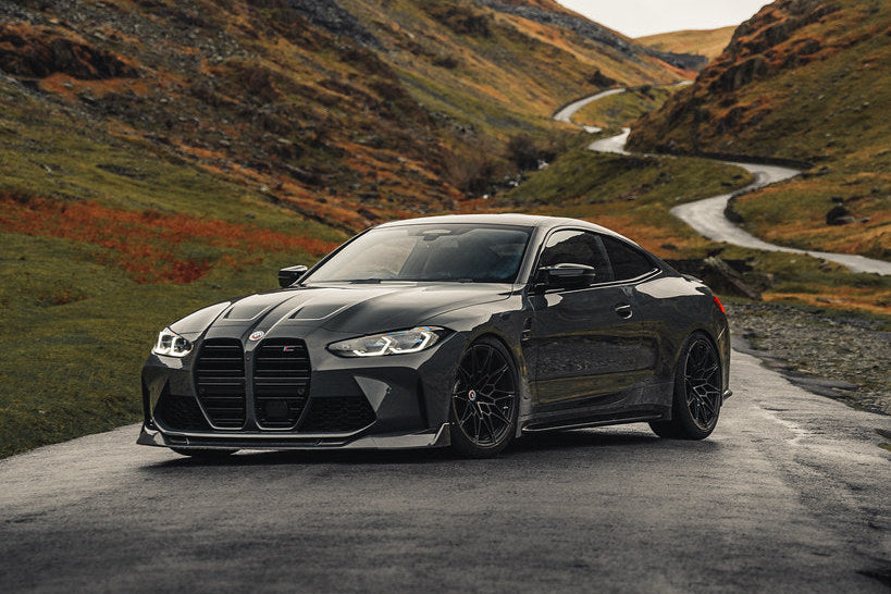 2021+ BMW M3 (G80) & M4 (G82/G83) ID-01 Pre-Preg Carbon Fiber Front Splitter | Trevora