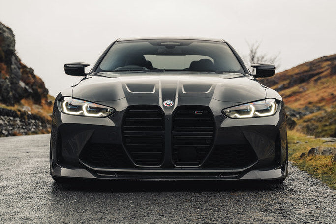 2021+ BMW M3 (G80) & M4 (G82/G83) ID-01 Pre-Preg Carbon Fiber Front Splitter | Trevora