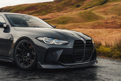 2021+ BMW M3 (G80) & M4 (G82/G83) ID-01 Pre-Preg Carbon Fiber Front Splitter | Trevora