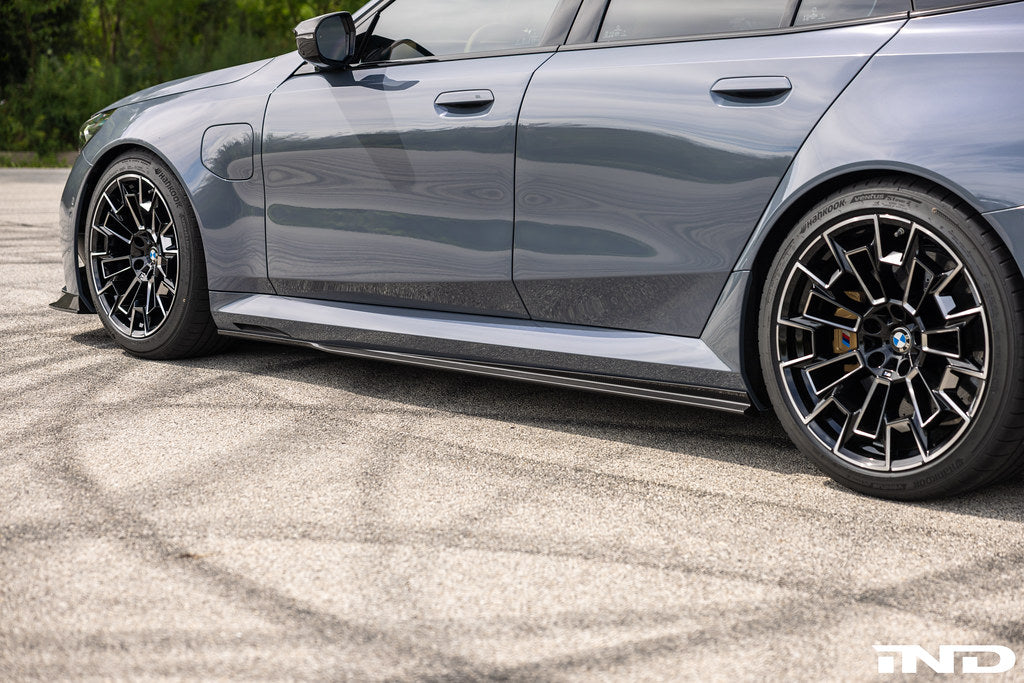 2025+ BMW M5 (G90/G99) PR-1 Pre-Preg Carbon Fiber Side Skirts | Trevora
