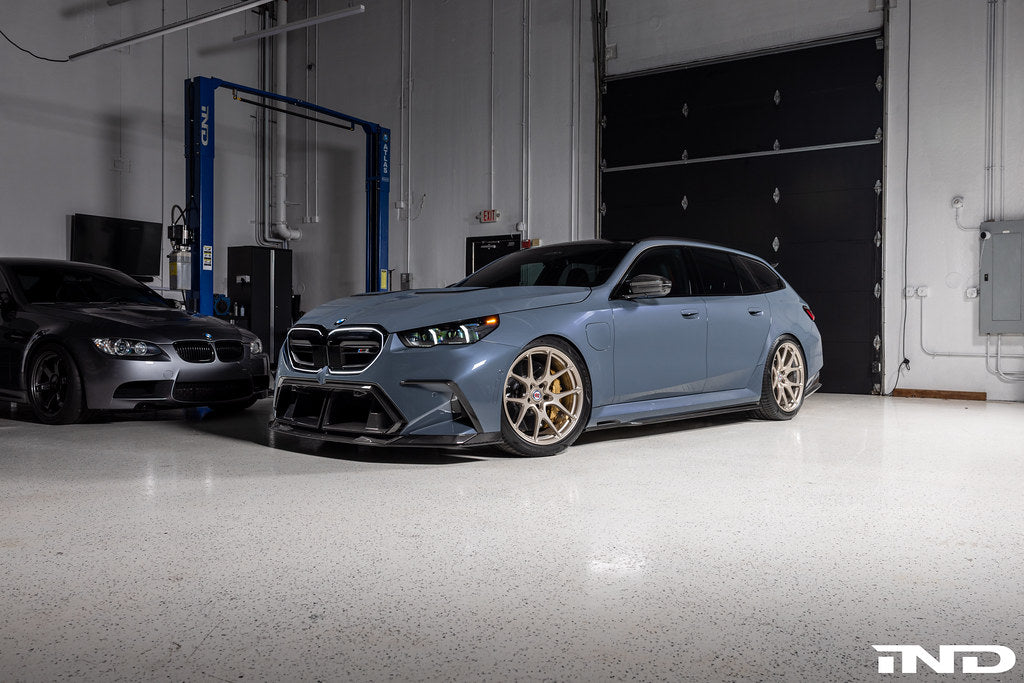 2025+ BMW M5 (G90/G99) PR-1 Pre-Preg Carbon Fiber Side Skirts | Trevora