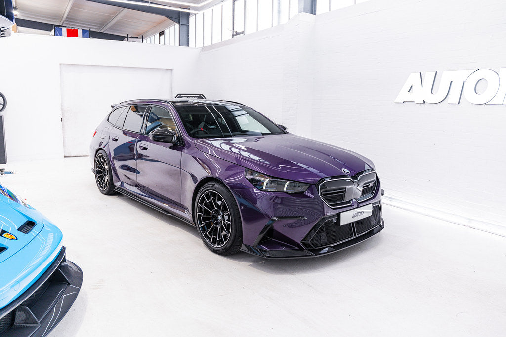 2025+ BMW M5 (G90/G99) PR-1 Pre-Preg Carbon Fiber Side Skirts | Trevora Secondary image