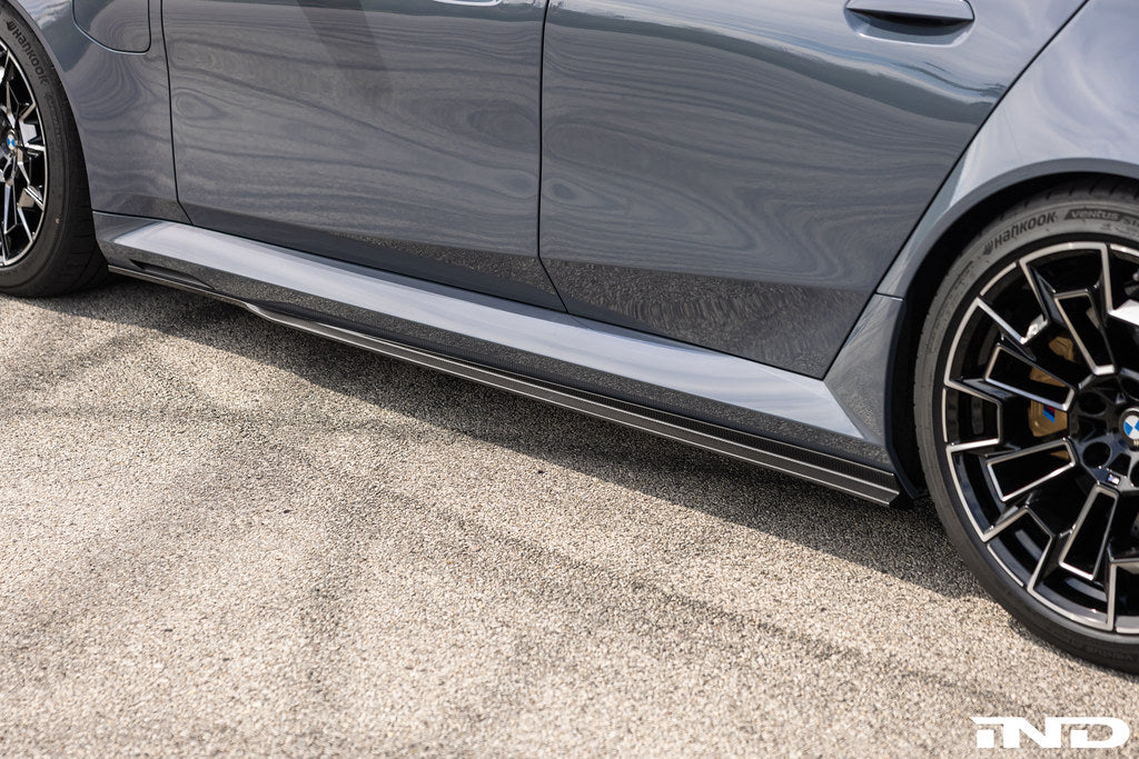 2025+ BMW M5 (G90/G99) PR-1 Pre-Preg Carbon Fiber Side Skirts | Trevora