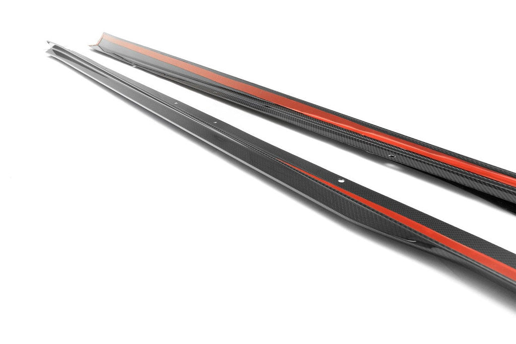 2025+ BMW M5 (G90/G99) PR-1 Pre-Preg Carbon Fiber Side Skirts | Trevora