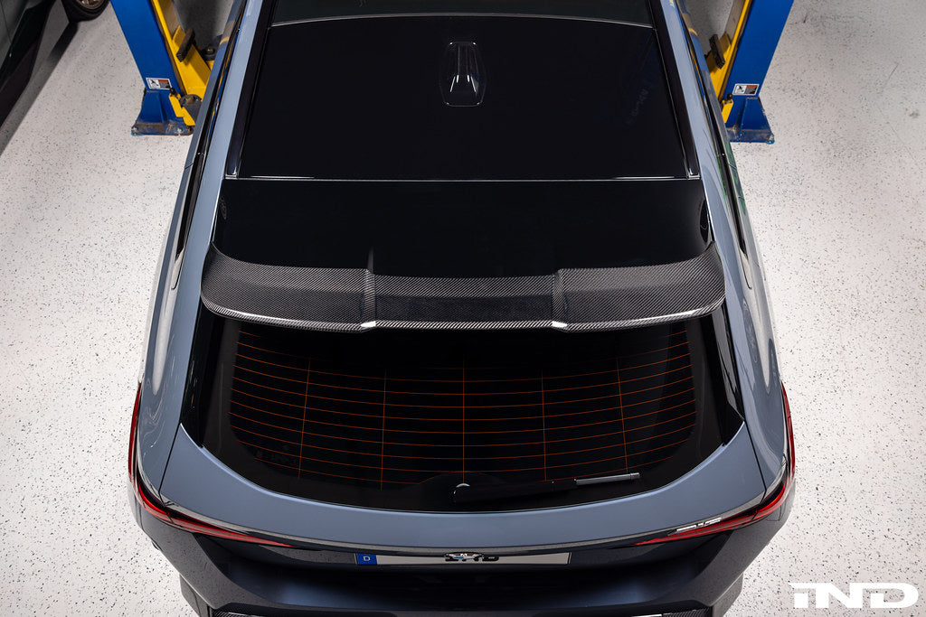 2025+ BMW M5 (G99) PR-1 Pre-Preg Carbon Fiber Rear Roof Spoiler | Trevora