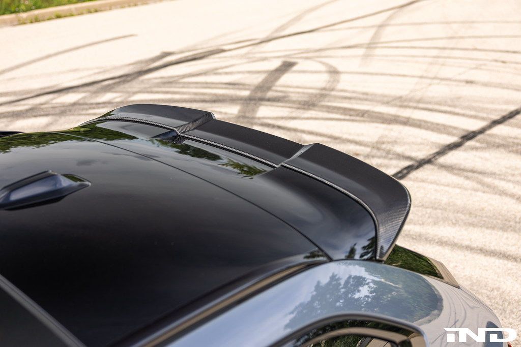2025+ BMW M5 (G99) PR-1 Pre-Preg Carbon Fiber Rear Roof Spoiler | Trevora