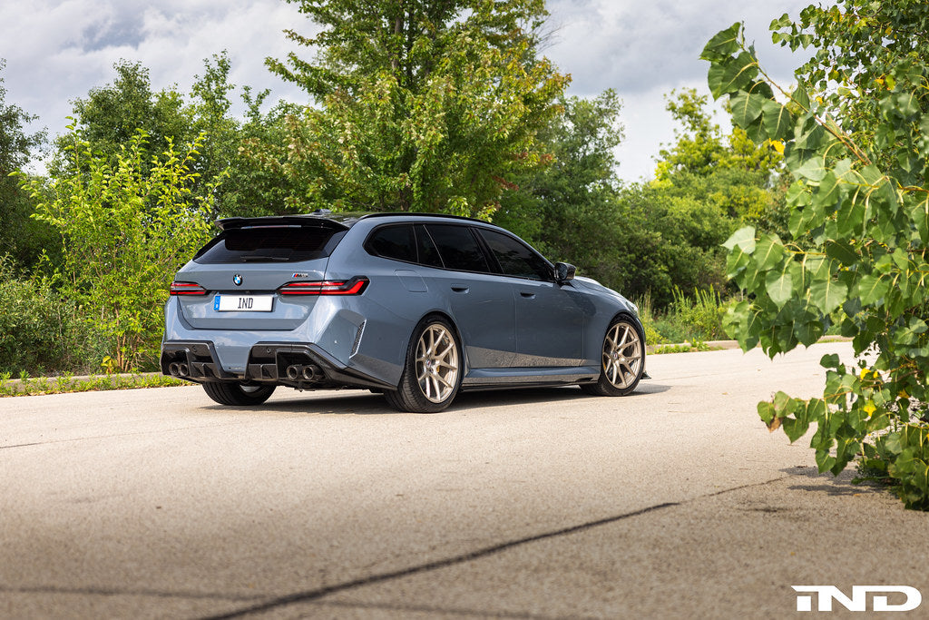 2025+ BMW M5 (G99) PR-1 Pre-Preg Carbon Fiber Rear Roof Spoiler | Trevora