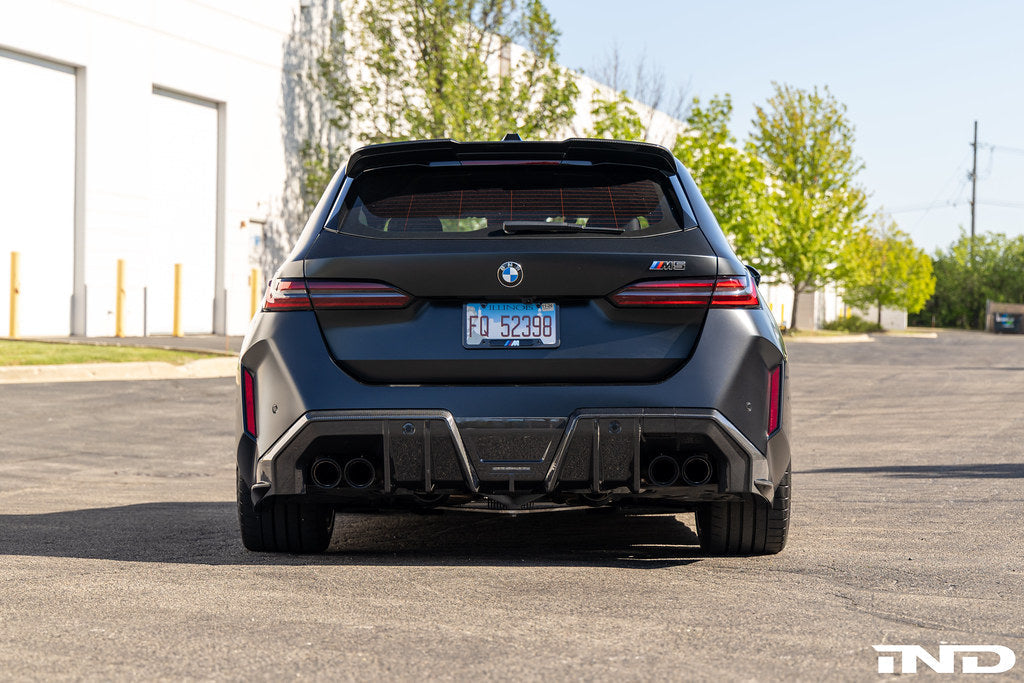 2025+ BMW M5 (G99) PR-1 Pre-Preg Carbon Fiber Rear Roof Spoiler | Trevora
