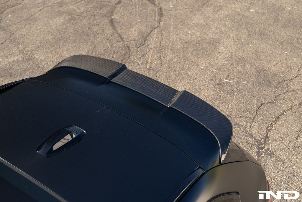 2025+ BMW M5 (G99) PR-1 Pre-Preg Carbon Fiber Rear Roof Spoiler | Trevora