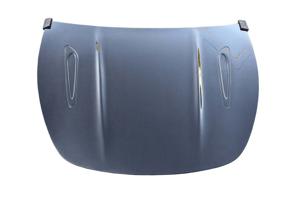 2020-2025 Tesla Model Y (1st Gen) TS Style Carbon Fiber Replacement Hood | VIS Racing
