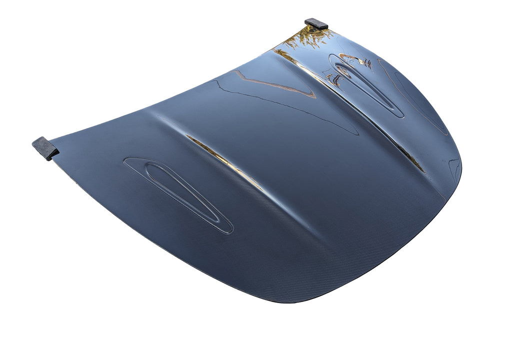 2020-2025 Tesla Model Y (1st Gen) TS Style Carbon Fiber Replacement Hood | VIS Racing