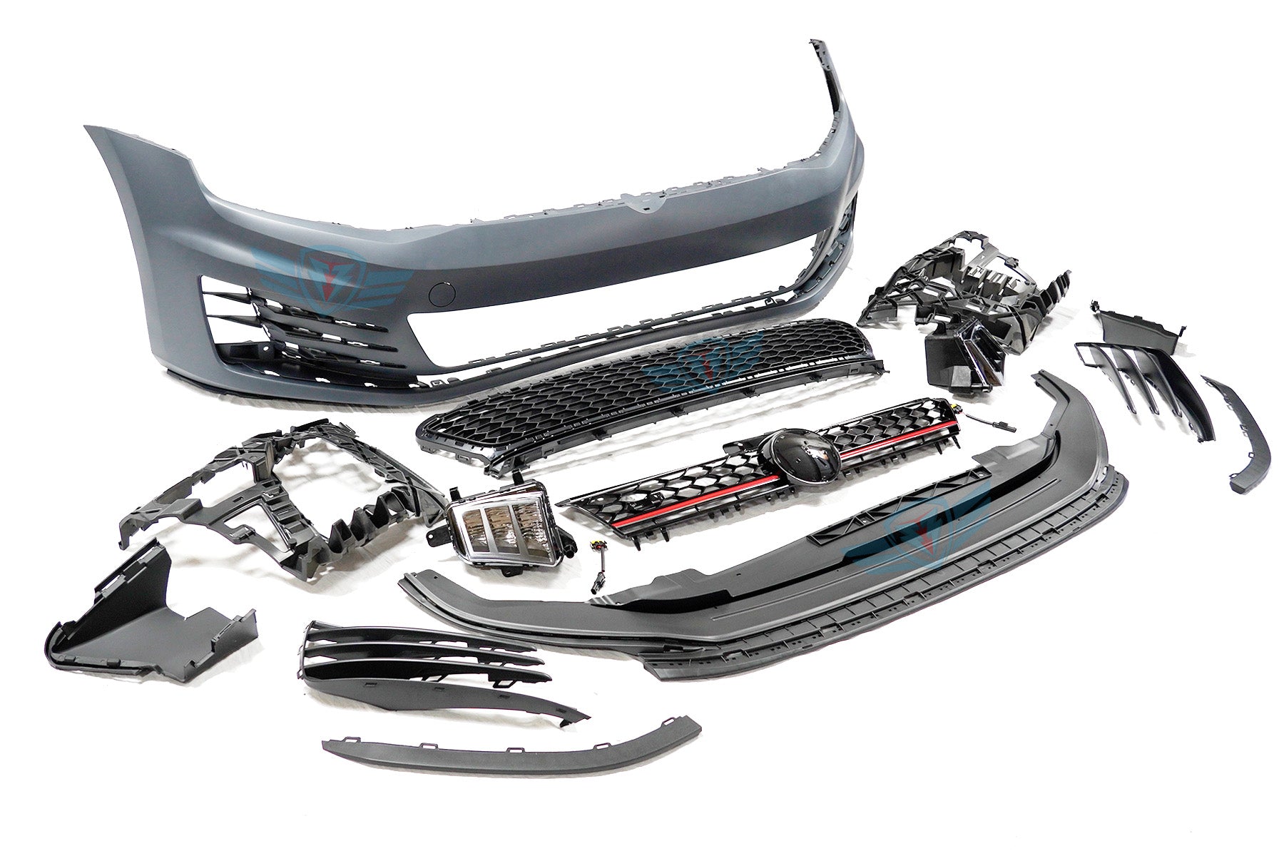 2015-2017 Volkswagen MK7 Pre-Facelift Golf GTI Style Front Bumper Conversion Kit Main image