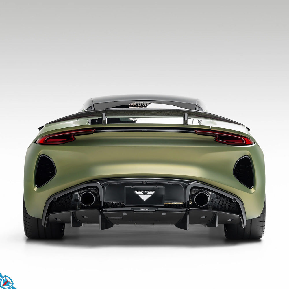 2022-2026 Lotus Emira (Type-131) LR-52 Style Carbon Fiber Rear Diffuser | Vorsteiner