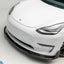 2017-2023 Tesla Model 3 (1st-Gen) Volta Aero Pre-Preg Carbon Fiber Front Lip | Vorsteiner