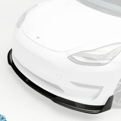 Tesla Model 3 Volta Aero Genuine Pre-Preg Carbon Fiber Front Lip | Vorsteiner