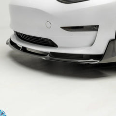 Tesla Model 3 Volta Aero Genuine Pre-Preg Carbon Fiber Front Lip | Vorsteiner