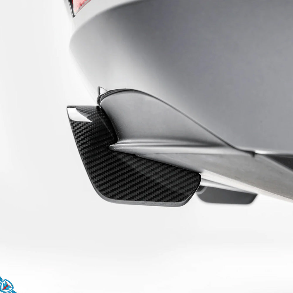 2017-2023 Tesla Model 3 (MK1) Volta Aero Style Pre-Preg Carbon Fiber Rear Diffuser | Vorsteiner