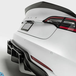 2017-2023 Tesla Model 3 (1st-Gen) Volta Aero Carbon Fiber Trunk Spoiler | Vorsteiner