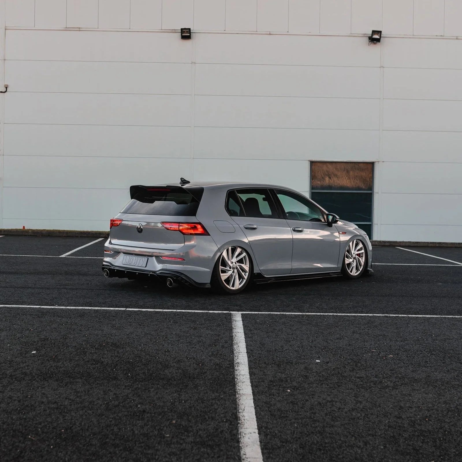 2019-2026 Volkswagen Golf GTI & Golf R (Mk8/Mk8.5) EVO-1 Style Gloss Black Side Skirts | Zaero Design USA