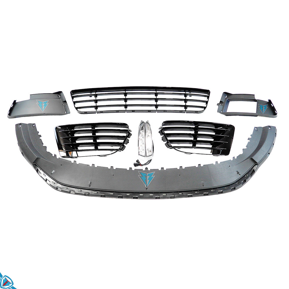 2010-2014 Volkswagen Golf (MK6) R Style Polypropylene Front Bumper Conversion Kit | E3Tuning