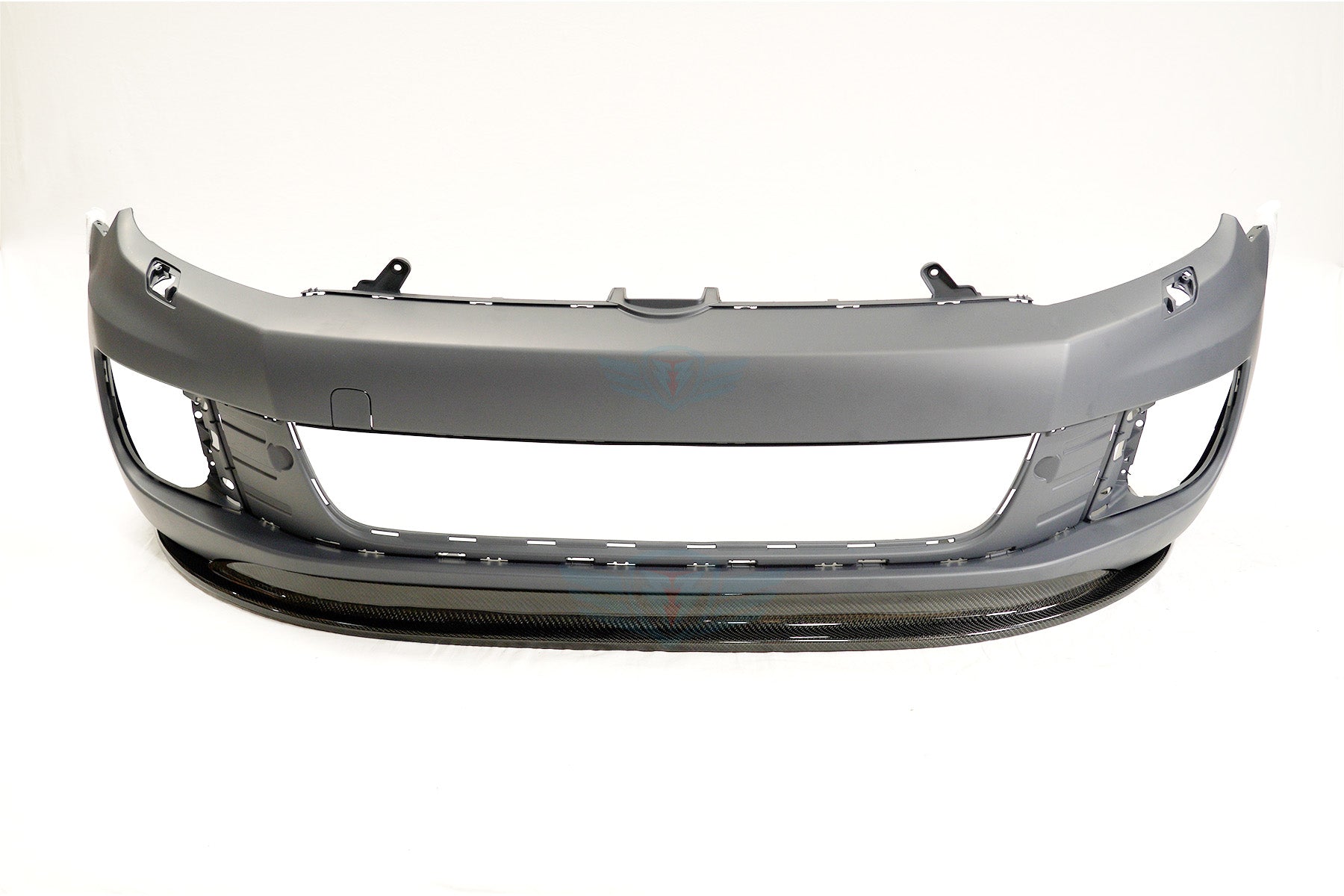 2010-2013 Volkswagen MK6 GTI Euro Style Genuine Carbon Fiber Front Lip | FYBR Secondary image