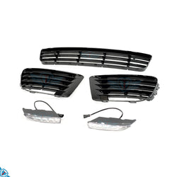 2010-2014 Volkswagen Jetta (MK6) R Style Polypropylene Front Bumper Conversion Kit | E3Tuning