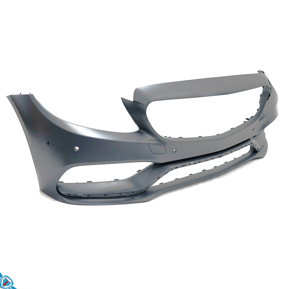 2019-2021 Mercedes-Benz C-Class Facelift (W205) C63 AMG Style Polypropylene Front Bumper Conversion Kit | E3Tuning