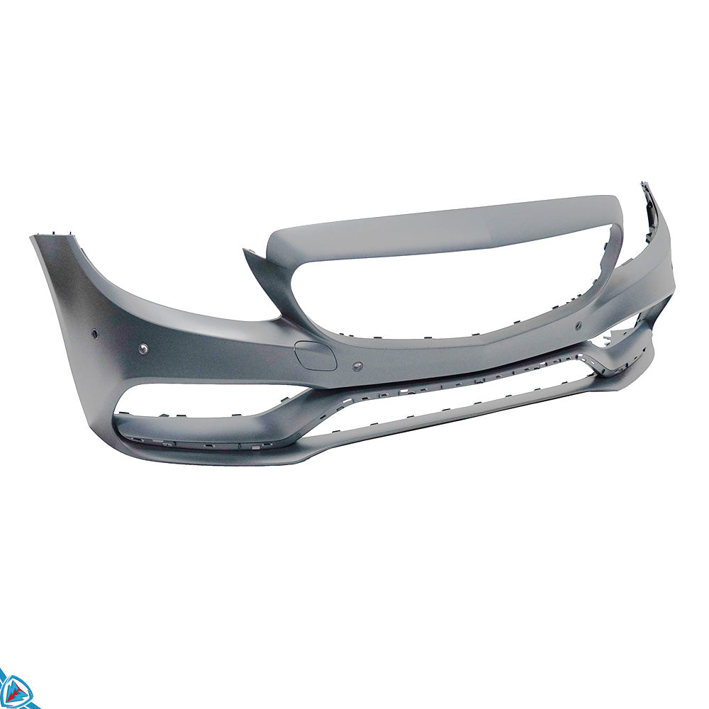 2015-2018 Mercedes-Benz C-Class Pre-Facelift (W205) C63 AMG Style Polypropylene Front Bumper Conversion Kit | E3Tuning