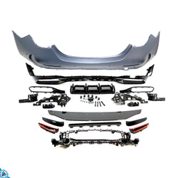 2022-2025 Mercedes-Benz C-Class Pre-Facelift (W206) C63 AMG Style Polypropylene Rear Bumper Conversion Kit | E3Tuning