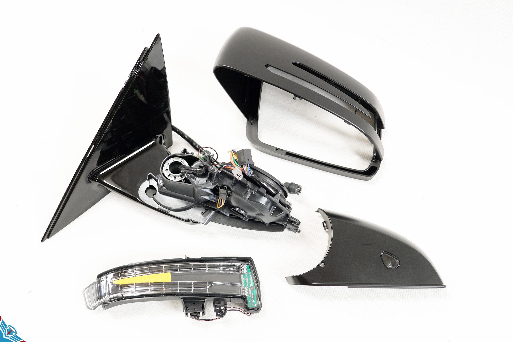 2007-2013 Mercedes-Benz S-Class (W221) S65 Facelift Style Polypropylene Side Mirror Conversion Kit | E3Tuning