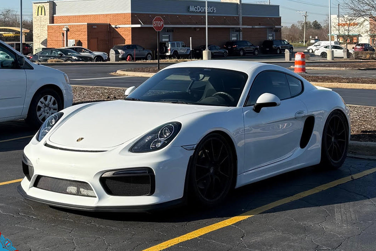 Porsche Boxster & Cayman (981) to GT4 Style Front Bumper Conversions