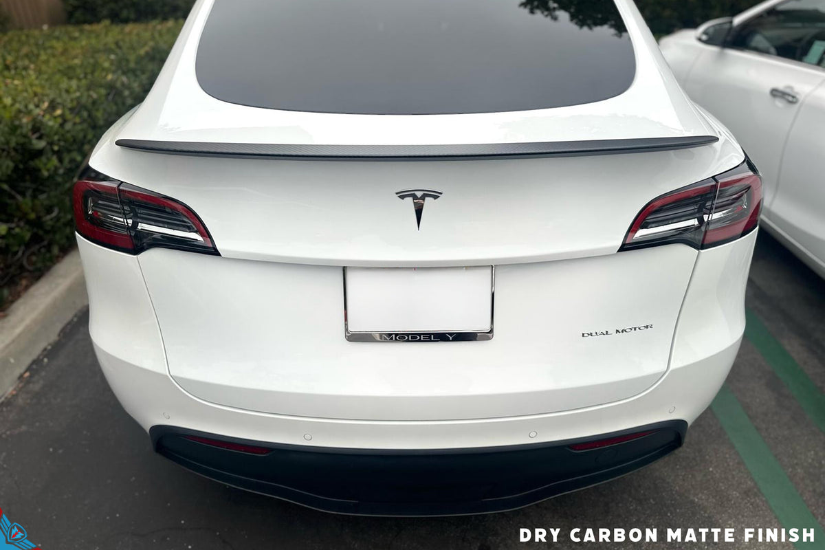 Tesla Model Y (MK1) Carbon Performance Style Trunk Spoiler FYBR Aero