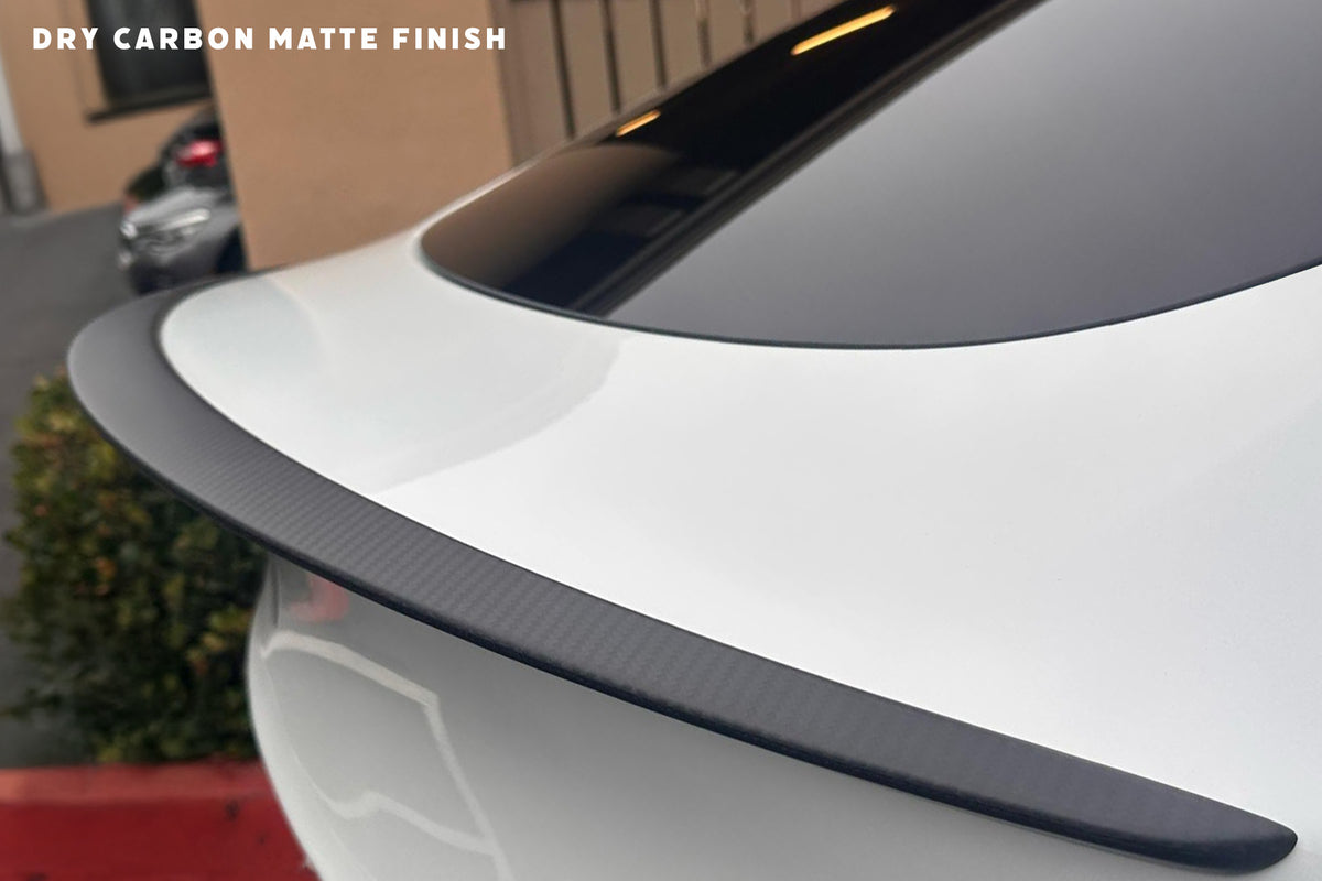 Tesla Model Y (MK1) Carbon Performance Style Trunk Spoiler FYBR Aero