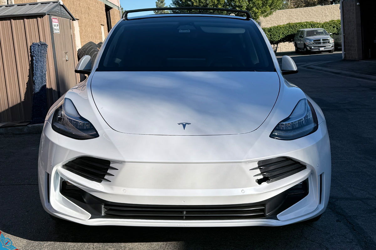 Tesla Model Y (MK1) Front Bumper Conversion by STARTECH