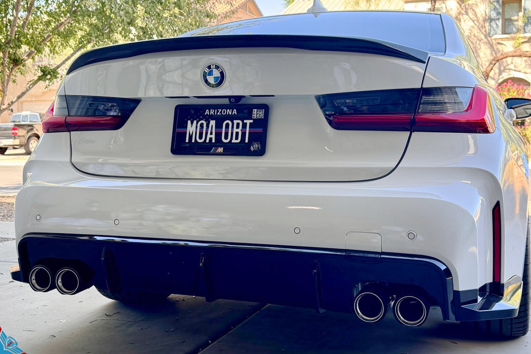 2019-2022 BMW Pre-LCI 3 Series (G20) M3 Style Rear Bumper Conversion Kit Secondary image