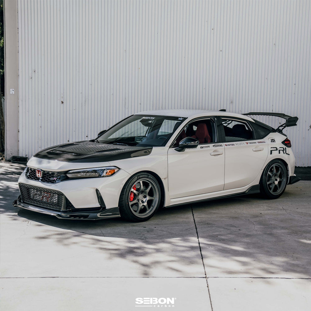 2024+ Honda Civic Type R (FL5) GT Style Full Carbon Fiber Vented Hood ...
