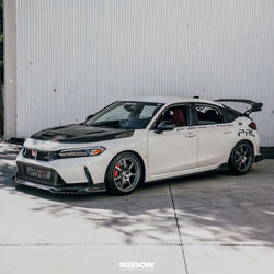 2023+ Honda Civic Type R (FL5) GT Style Carbon Fiber Vented Hood | Seibon